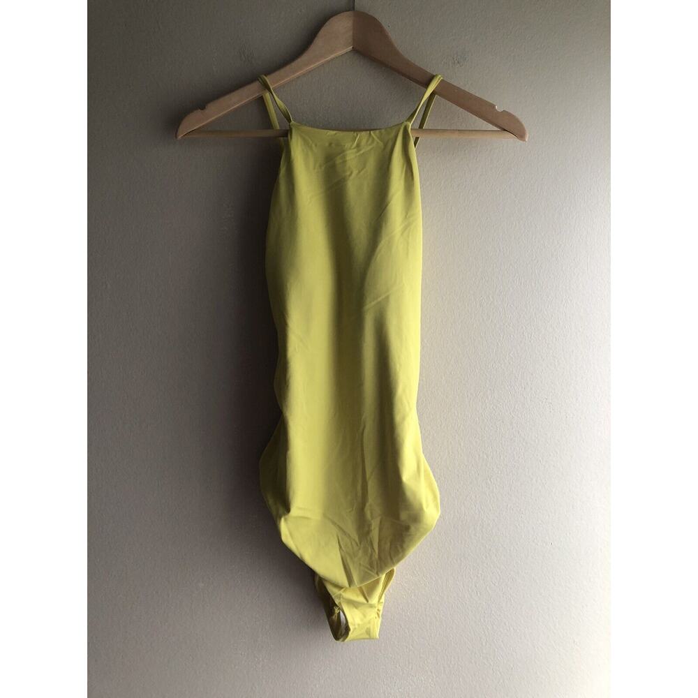 Andie Swim The Asbury One Piece Bright Yellow Size Medium